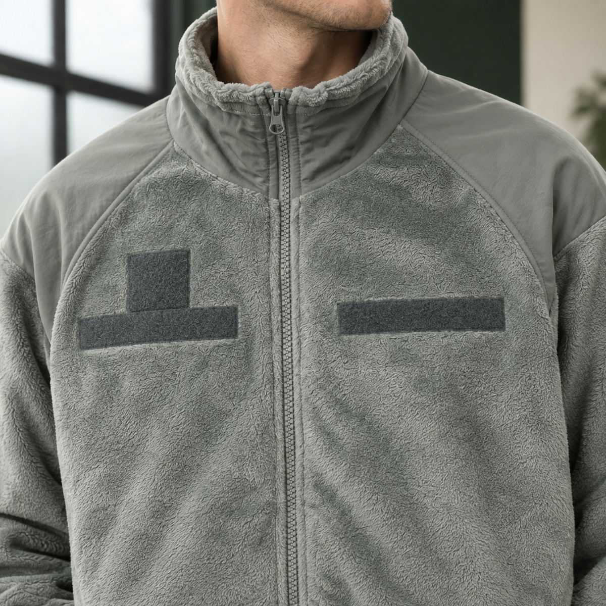 Utility Jacke Herren Relaxed Fit Freizeit