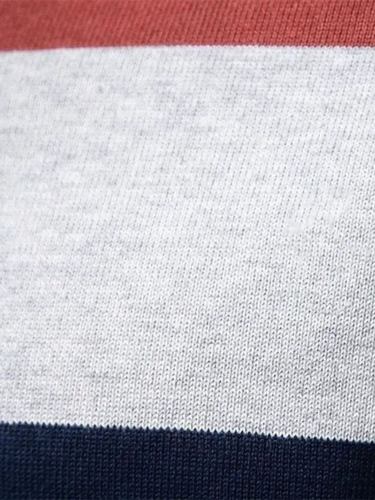 Halbzip Strickwaren in Strickfarbe - Cross & Crown