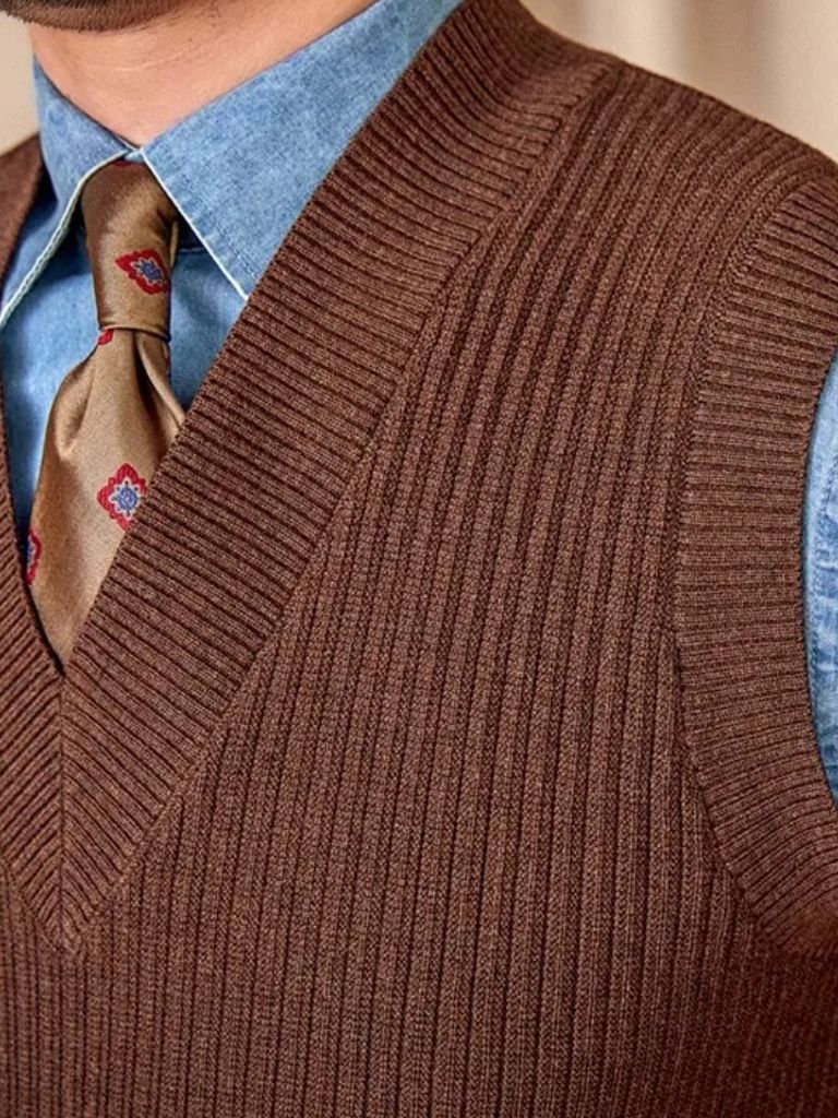 Strickweste von Cross & Crown