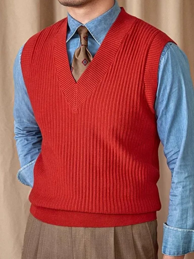 Strickweste von Cross & Crown