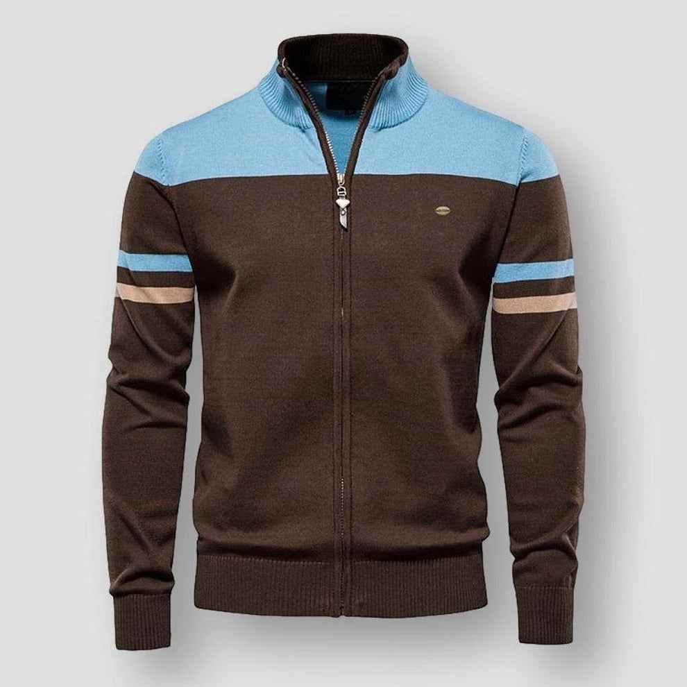 Leichte Strickjacke Herren I Strickpullover