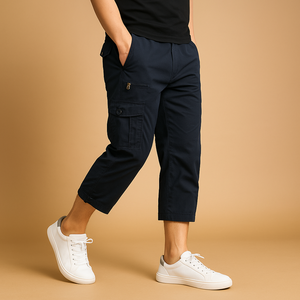Cargoshorts Herren Lässig Sommer Freizeit