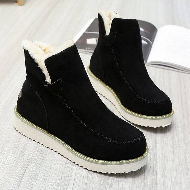 Damen Winter-Stiefeletten zum Reinschlüpfen