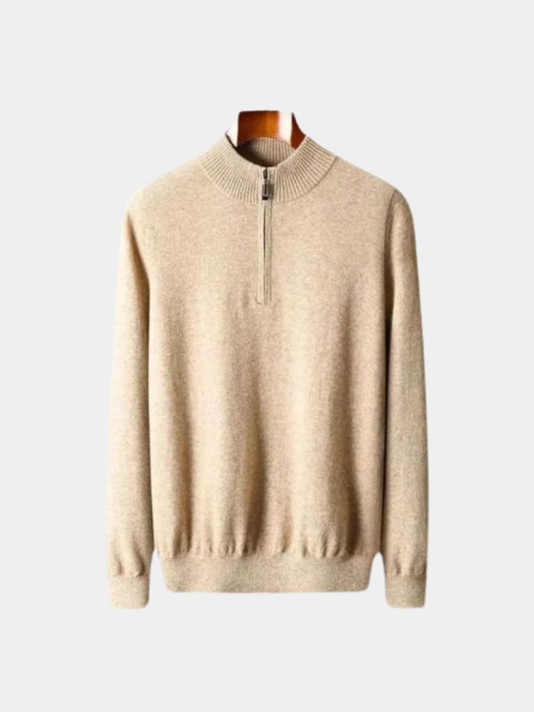 Cross & Crown Merino Half-Zip Pullover