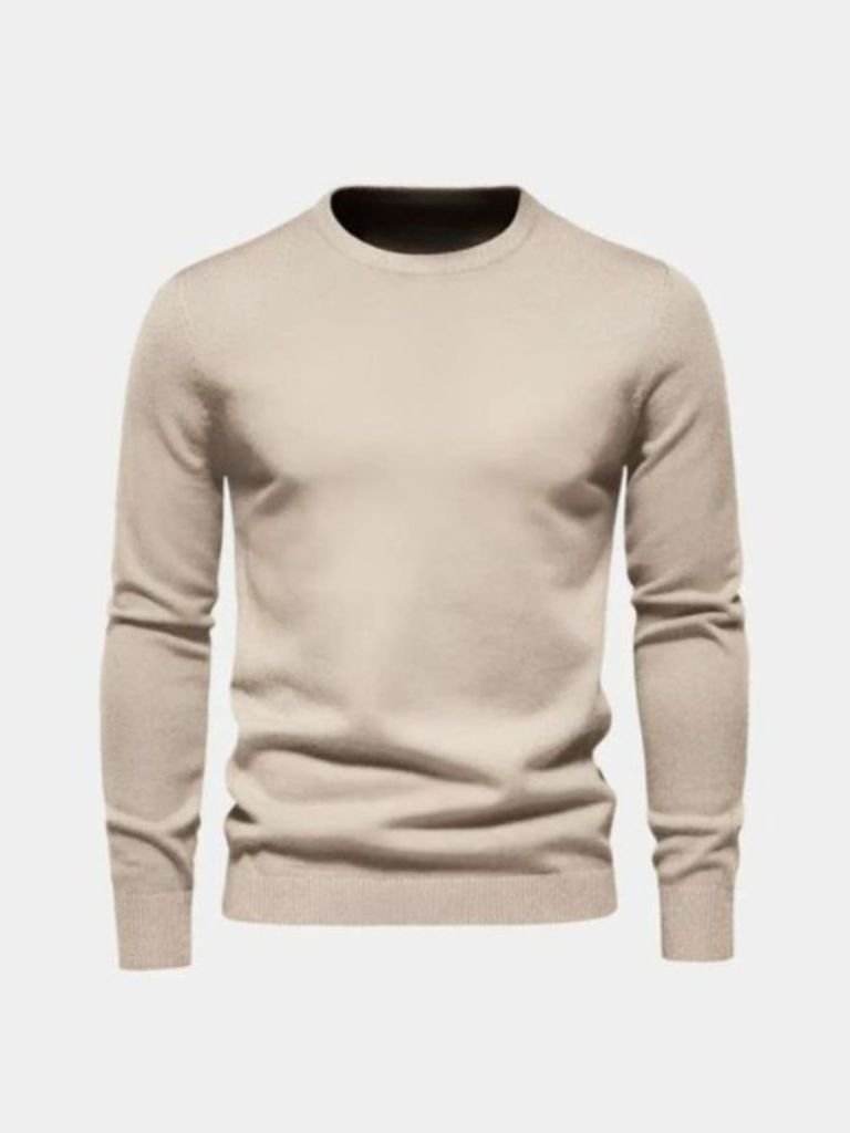 Minimalistischer Pullover von Cross & Crown