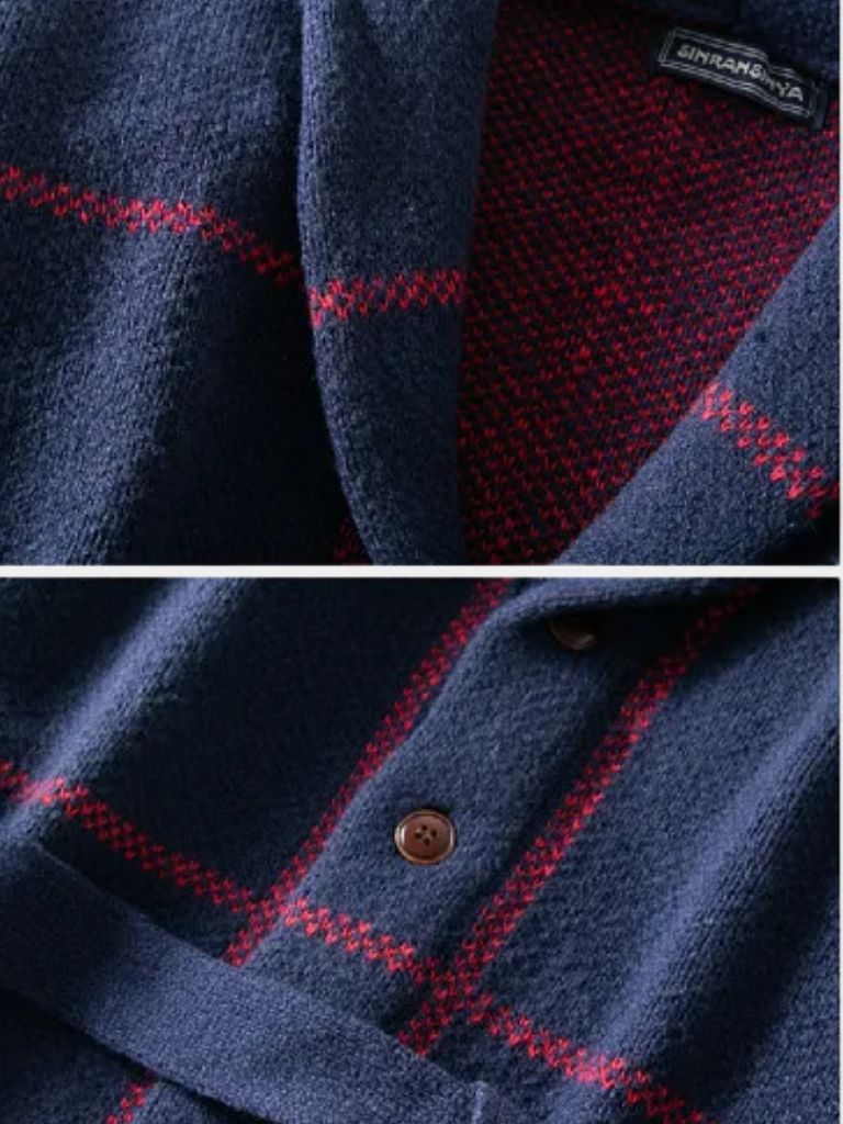 Romantischer Mantel mit Gürtel - Cross & Crown