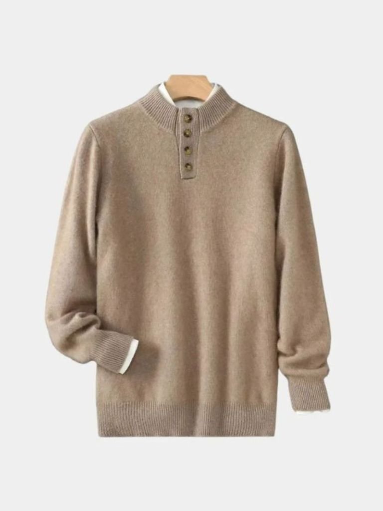 Zeitloser Luxus Cashmere Pullover von Cross & Crown