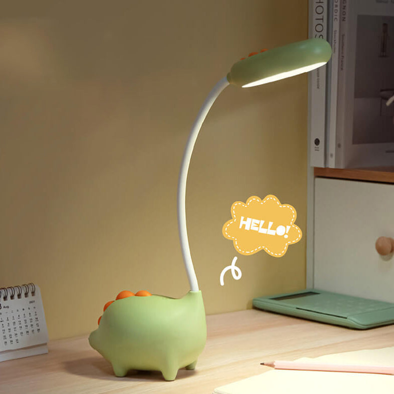 LED Schreibtischlampe Kinder Wiederaufladbar Augenfreundlich Grün Rosa