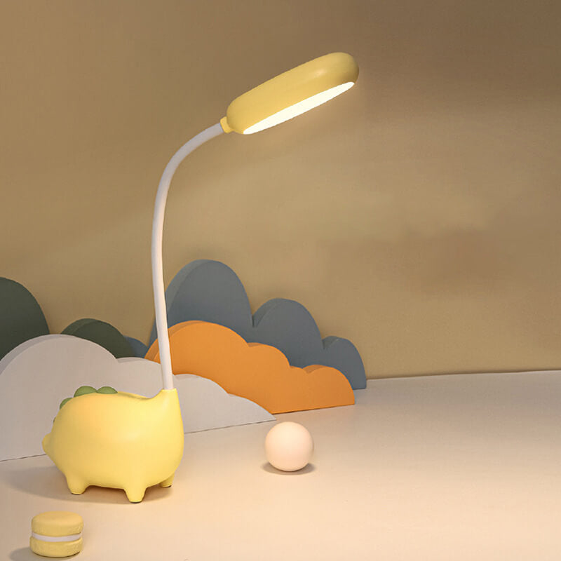 LED Schreibtischlampe Kinder Wiederaufladbar Augenfreundlich Grün Rosa