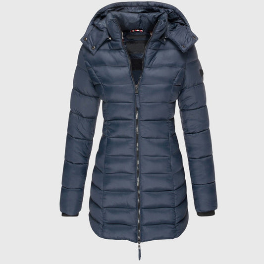 Elise™ - Lange Daunenjacke für Damen