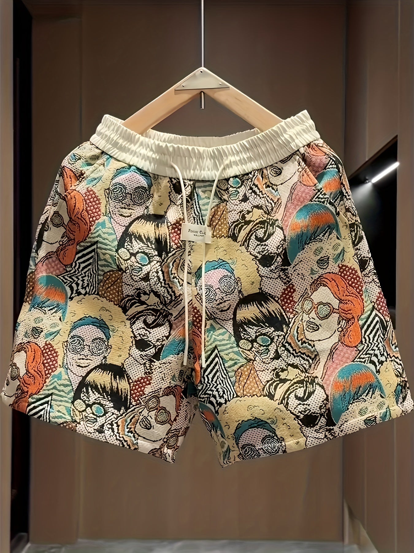 Shorts Herren Relaxed Fit Freizeit Frühling & Sommer