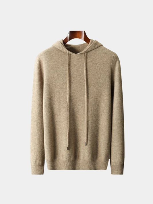 100% Cashmere Hoodie - Cross & Crown