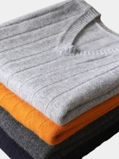 100% Merino Wool Sweater Vest - Cross & Crown