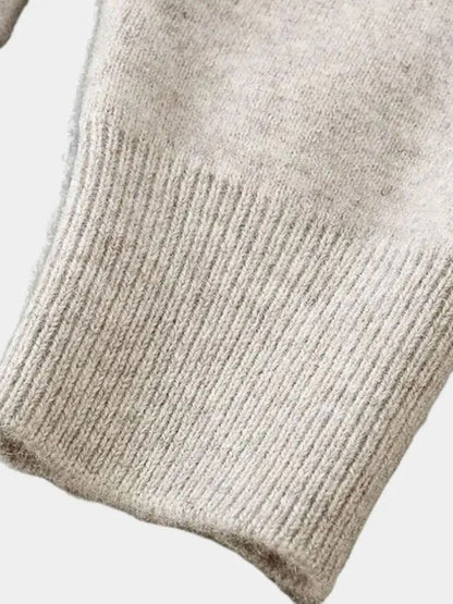 Cross & Crown 100% Merino Wool V-Neck Cardigan