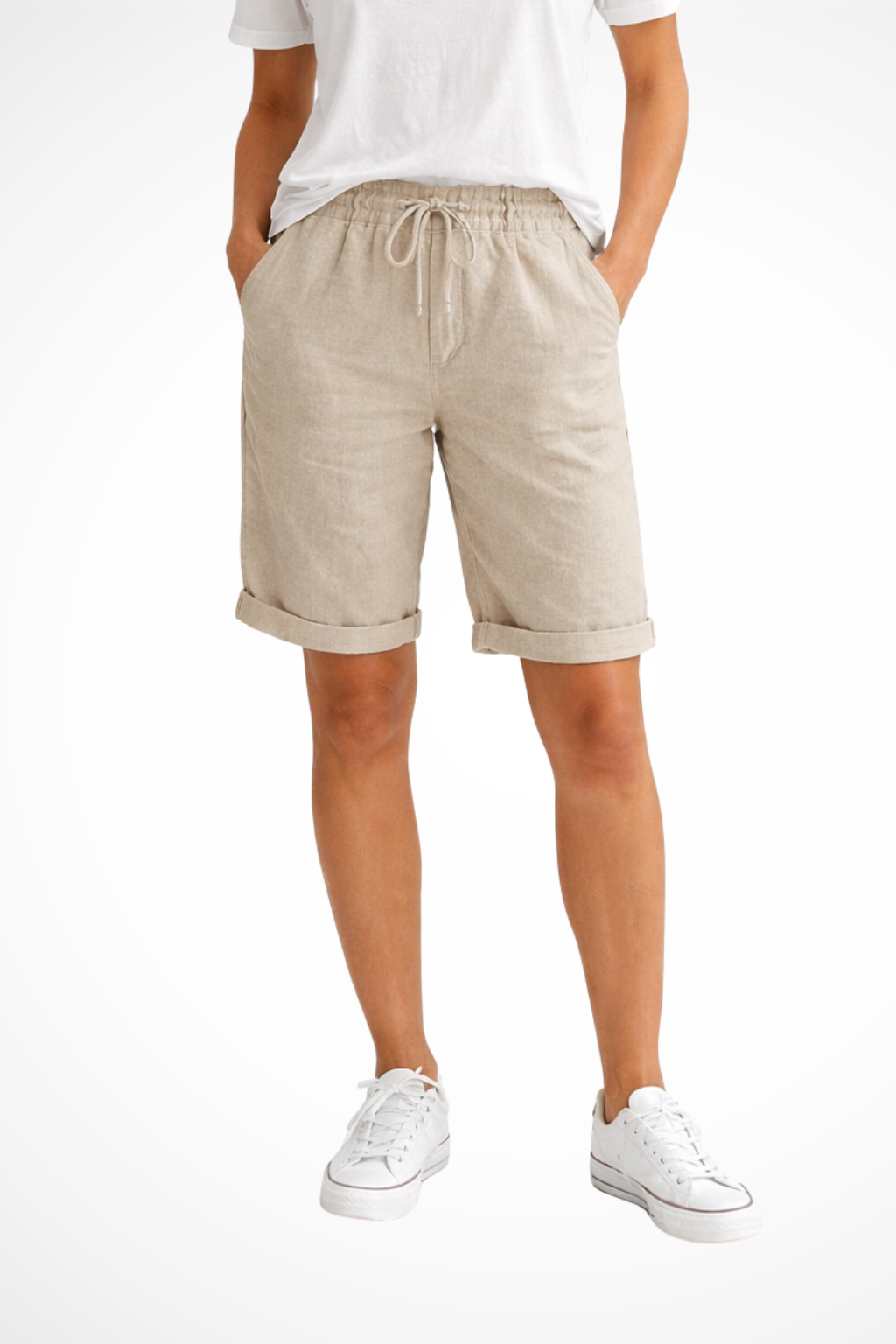 Lässige Capri-Hosen für Damen im entspannten Schnitt für den Alltag