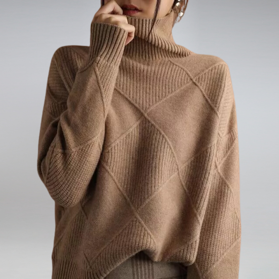Damen Rollkragenpullover