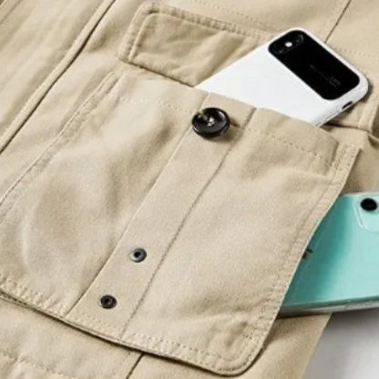 Elegante wattierte Premium-Winterjacke