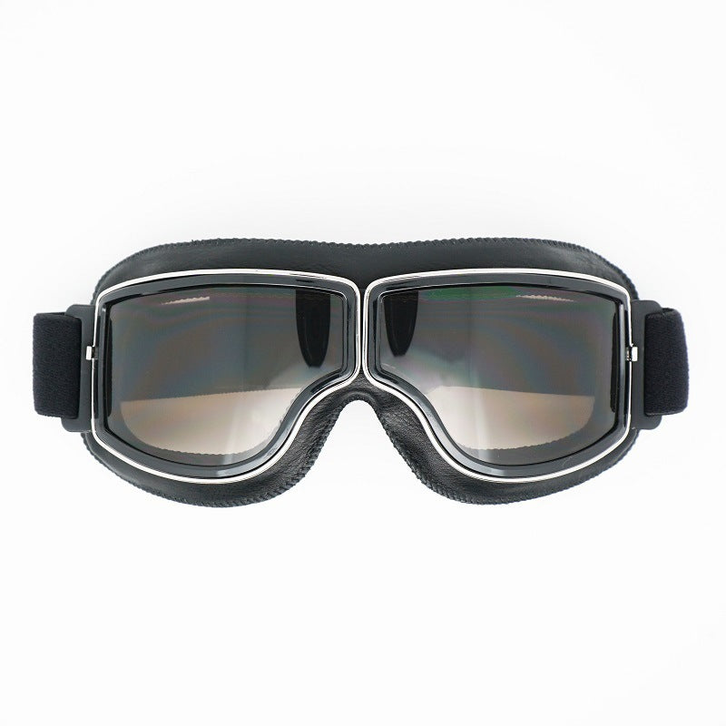 Rudy | Motorradbrille Herren Retro Polarisierte Gläser UV-Schutz Outdoor