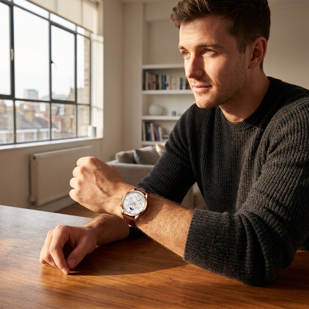 Quarzuhr Herren Klassisch Business Alltag
