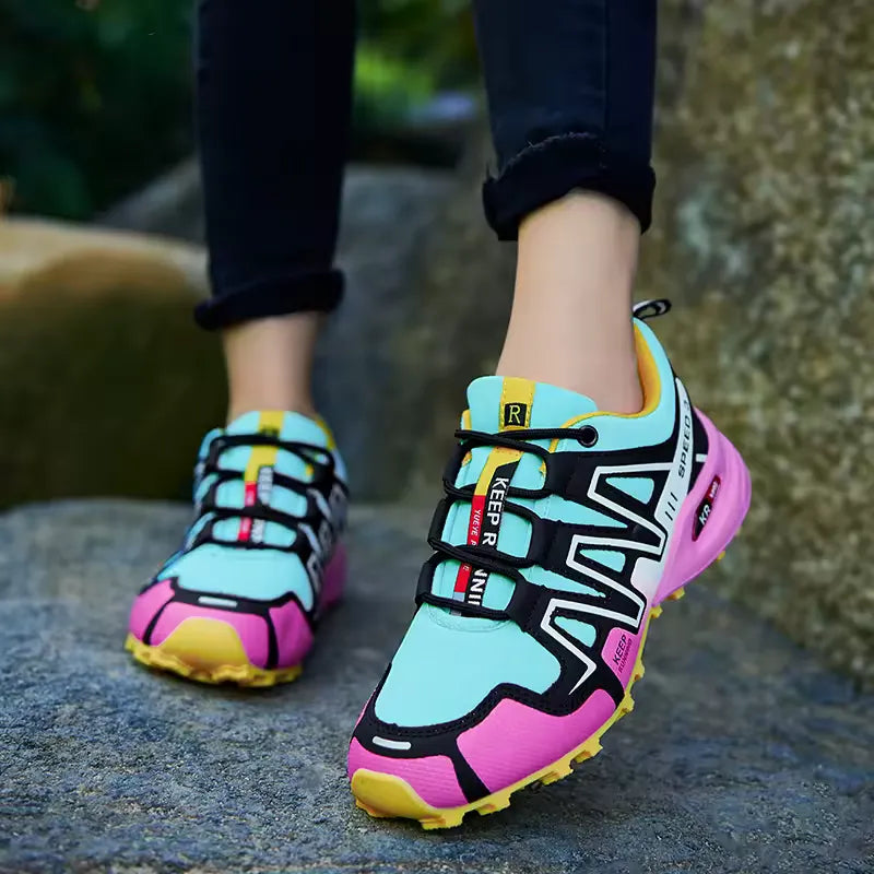Wanderschuhe Damen Leicht Atmungsaktiv Freizeit