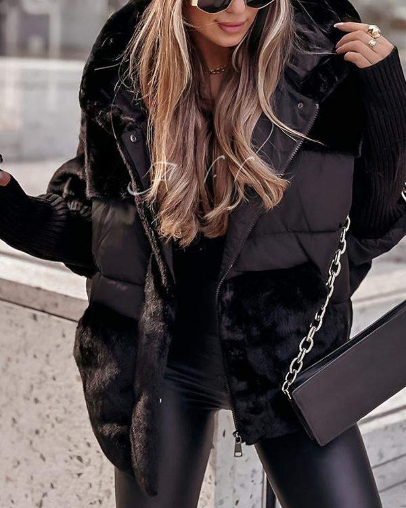 Evie | Bequemer Kapuzenmantel