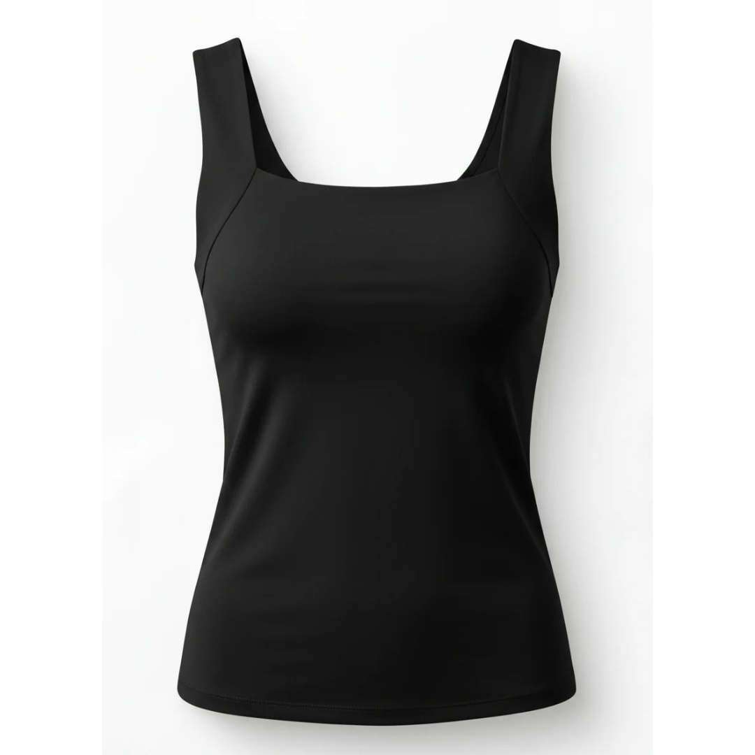 Tanktop Damen Bequem Integrierter Sport-BH Freizeit