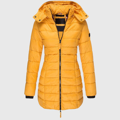 Elise™ - Lange Daunenjacke für Damen