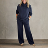 Emelia | Elegantes Freizeitoutfit mit hohem Kragen