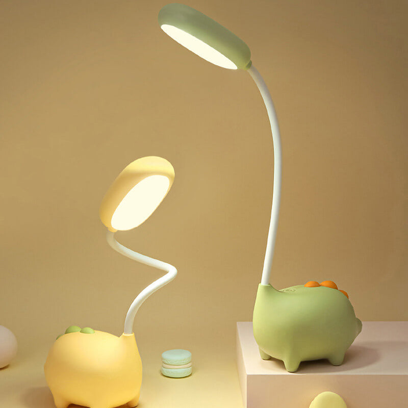 LED Schreibtischlampe Kinder Wiederaufladbar Augenfreundlich Grün Rosa