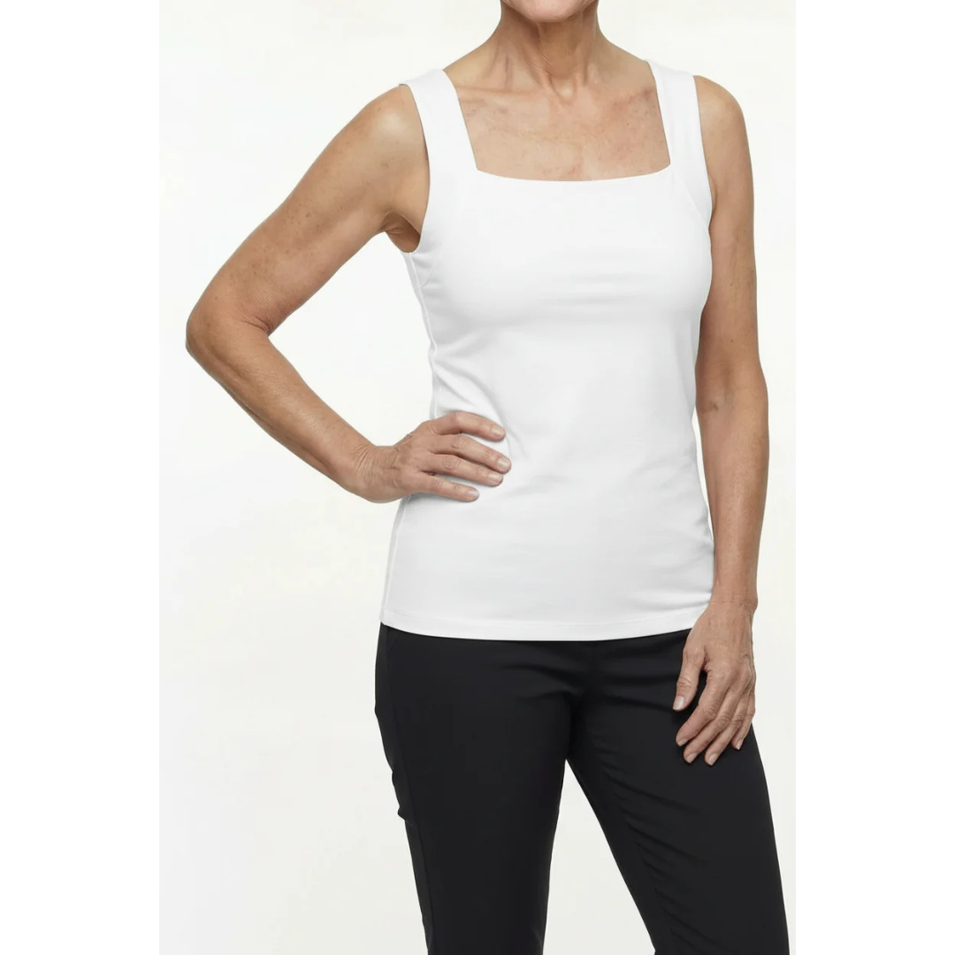 Tanktop Damen Bequem Integrierter Sport-BH Freizeit