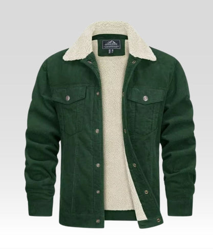 LEO Fleecejacke GRÜN