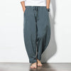 Bequeme Herren-Casual-Hosen mit Gummizug und Taschen