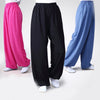 Unisex Sommerhose mit elastischem Bund für Tai Chi und Qigong