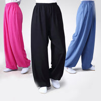Unisex Sommerhose mit elastischem Bund für Tai Chi und Qigong