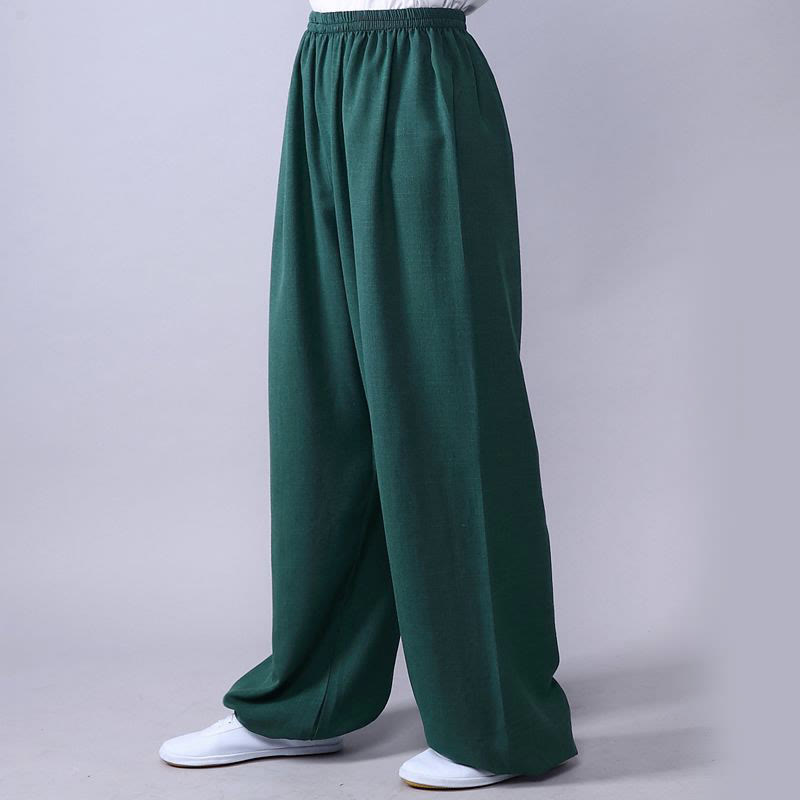 Unisex Sommerhose mit elastischem Bund für Tai Chi und Qigong