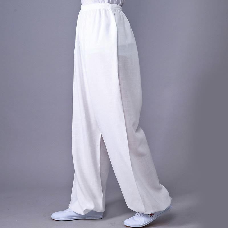 Unisex Sommerhose mit elastischem Bund für Tai Chi und Qigong