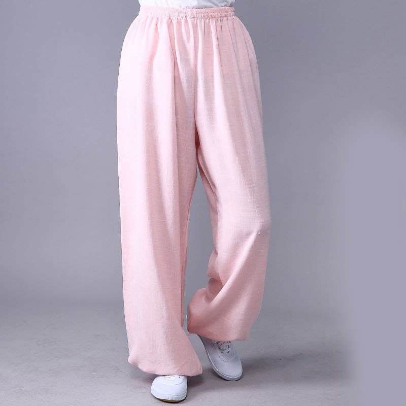 Unisex Sommerhose mit elastischem Bund für Tai Chi und Qigong