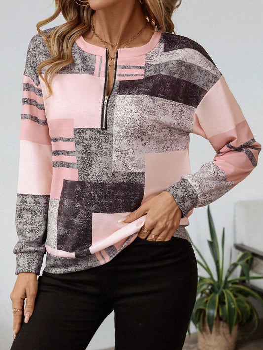 Amy | Half-Zip Sweater