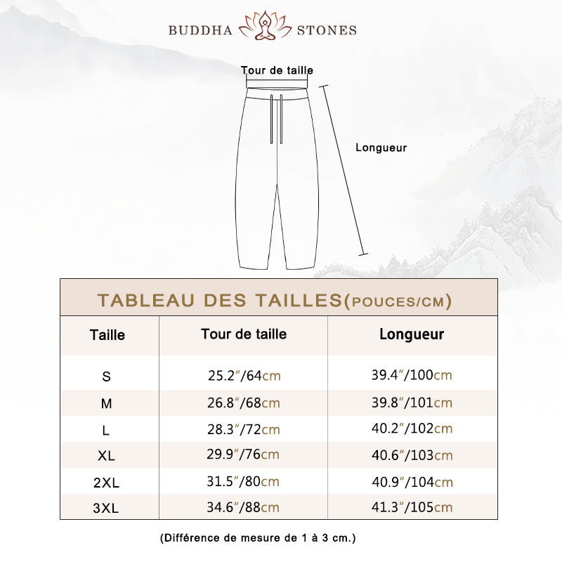 Harem-Hose für Damen mit Taschen und Gummizug für lässige Freizeitlooks