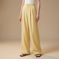 Fließhose Damen Relaxed Fit Casual