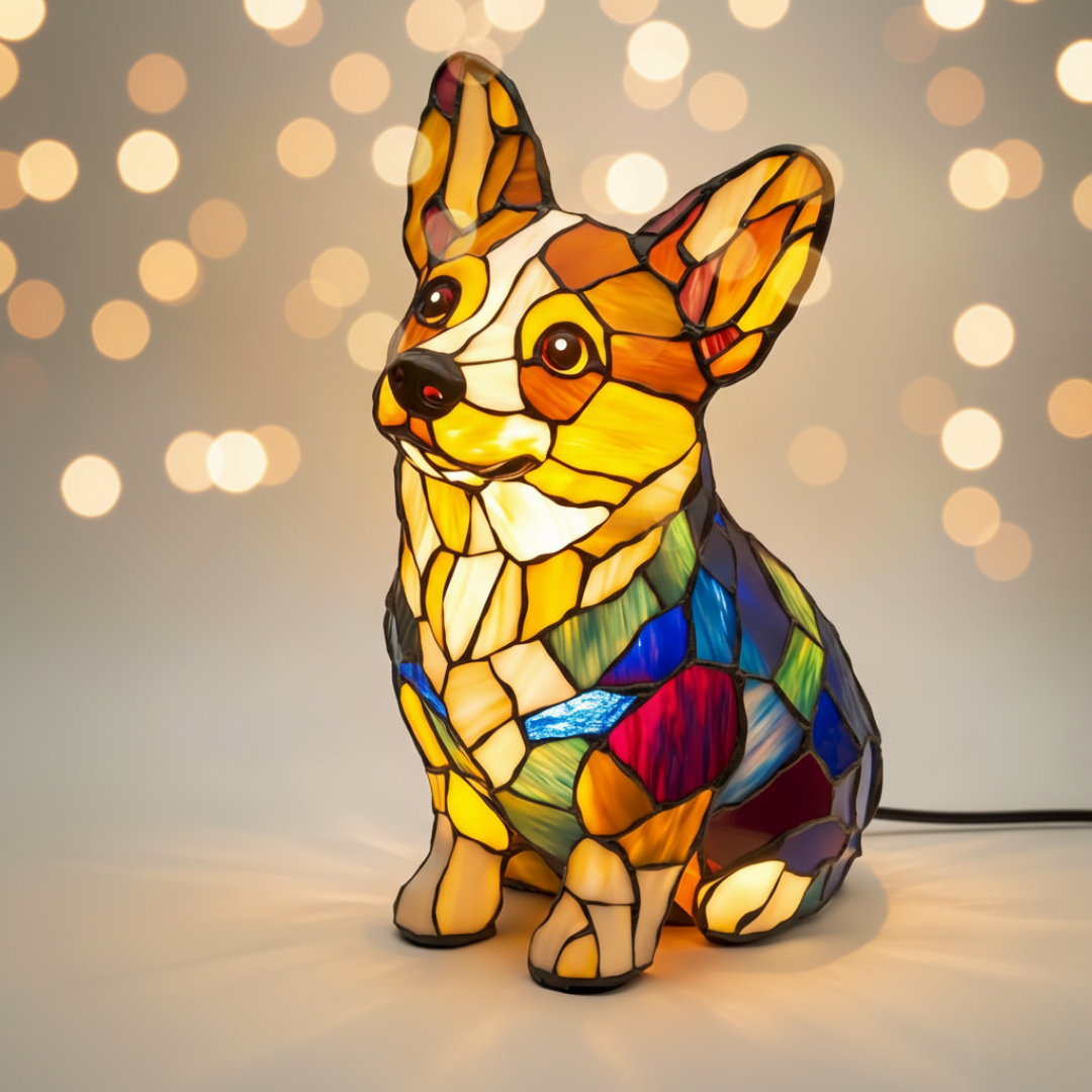 Glänzender Corgi