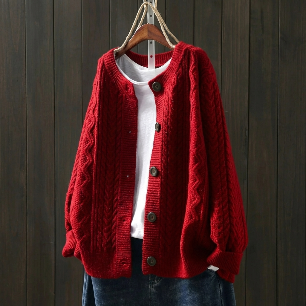 Ainsley™ | Lässig geschnittenes Strickpullover