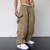 Baggy-Cargohose Herren Oversize Freizeit Streetwear