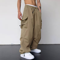 Baggy-Cargohose Herren Oversize Freizeit Streetwear