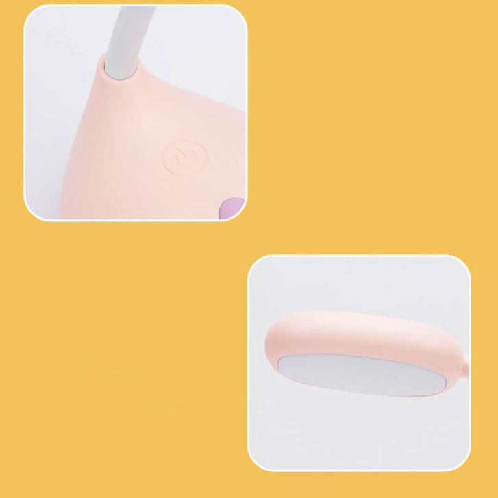 LED Schreibtischlampe Kinder Wiederaufladbar Augenfreundlich Grün Rosa