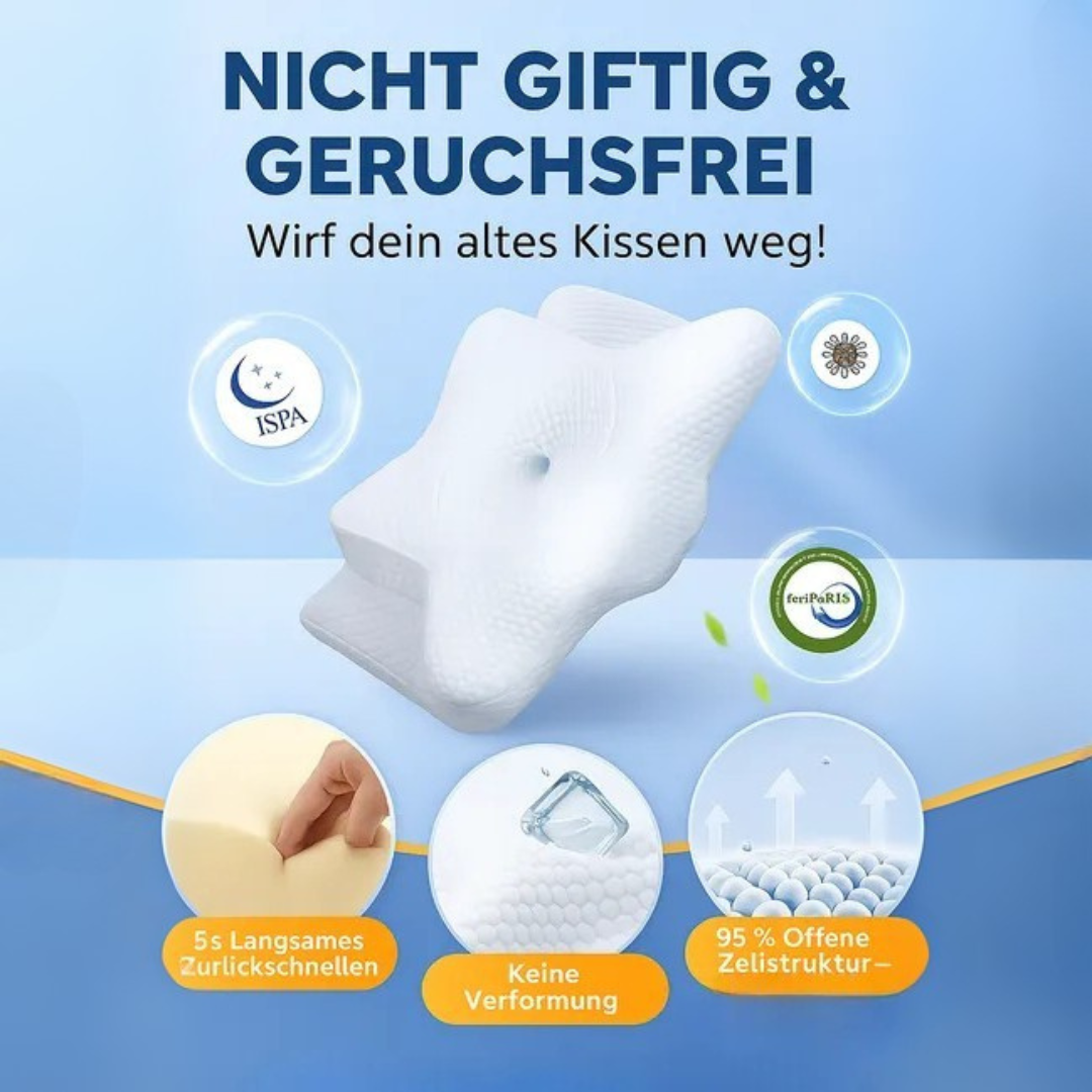 Nackenstützkissen Komfort Schlafzimmer Atmungsaktiv Unisex