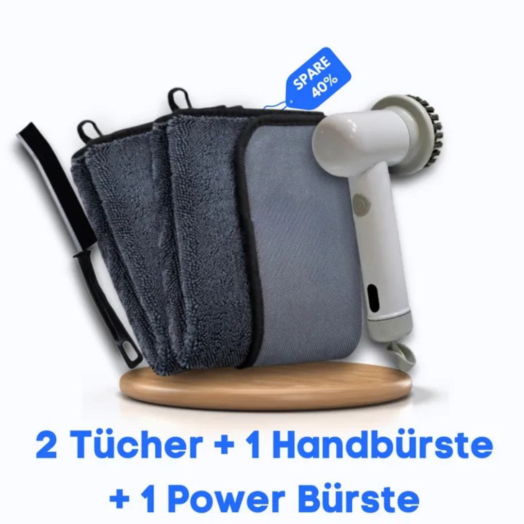 Reinigungsset Elektrische Bürste Haushalt & Reinigung