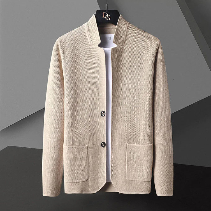 Cardigan Damen Leicht Minimalistisch Freizeit
