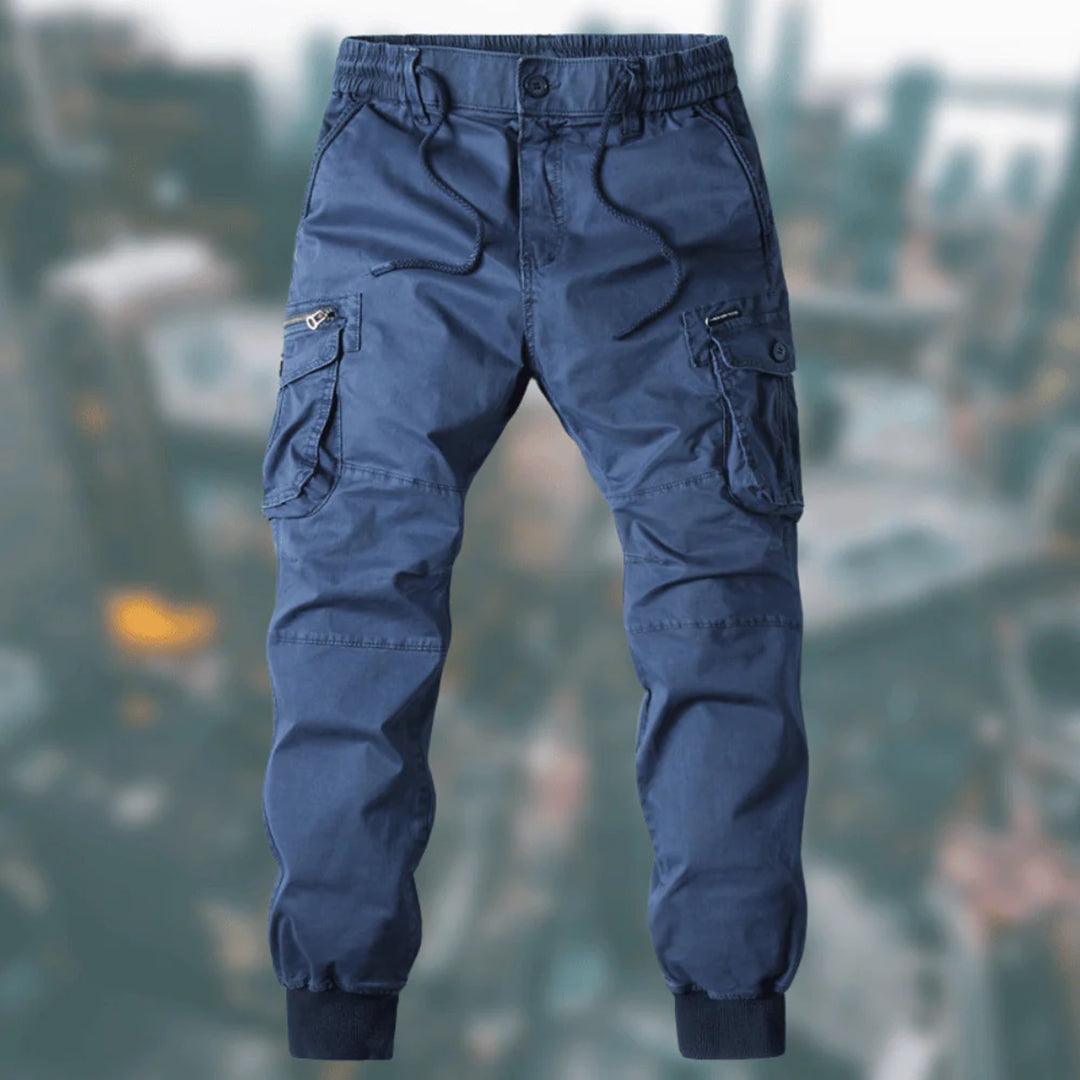 Herren Cargo Jogger Hose | Bequem, Lässig & Komfortabel für Freizeit & Alltag