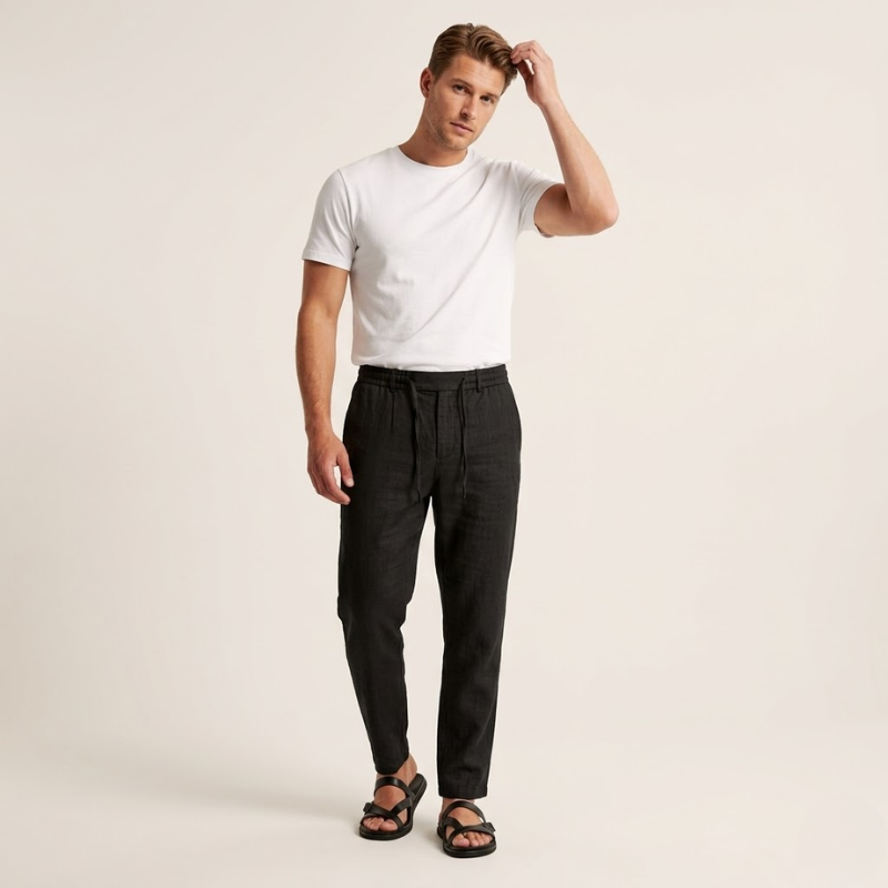 Freizeithose Herren Relaxed Fit Sommer & Freizeit